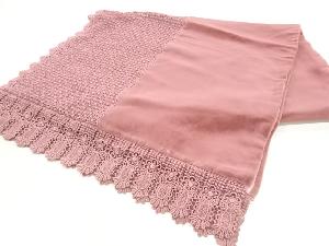 ビロードレース花模様ショール